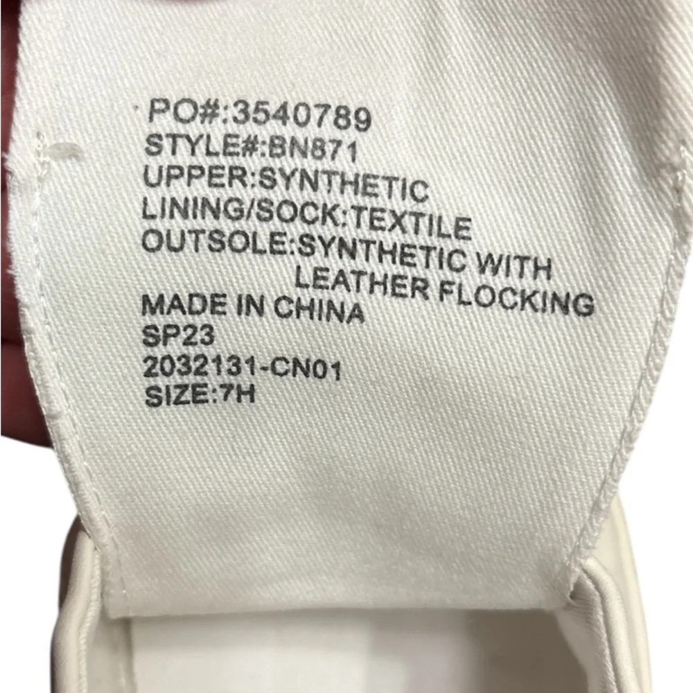 J. Crew Cream and Pink Women's SneakersSize 7